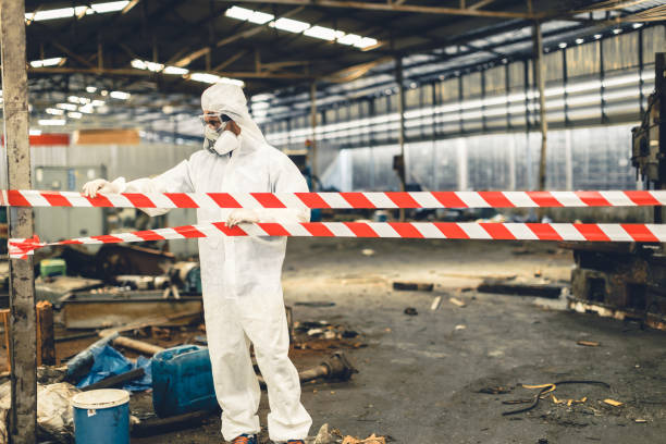 Professional Odor Removal technician working in North Conway, NH